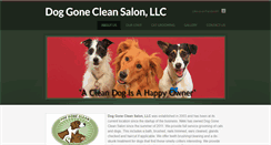 Desktop Screenshot of doggonecleansalon.com