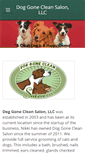 Mobile Screenshot of doggonecleansalon.com